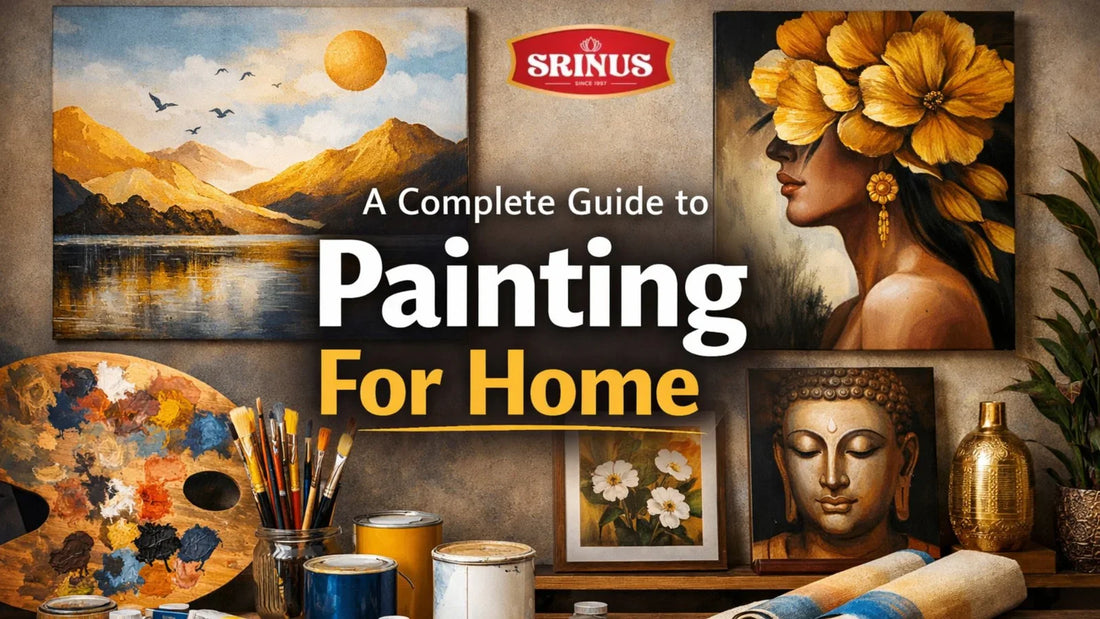 Colors That Transform Living Spaces: A Complete Guide to Painting For Home by Srinus