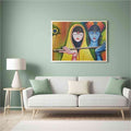 Acrylic Paintings: Indian Design Inspired Art