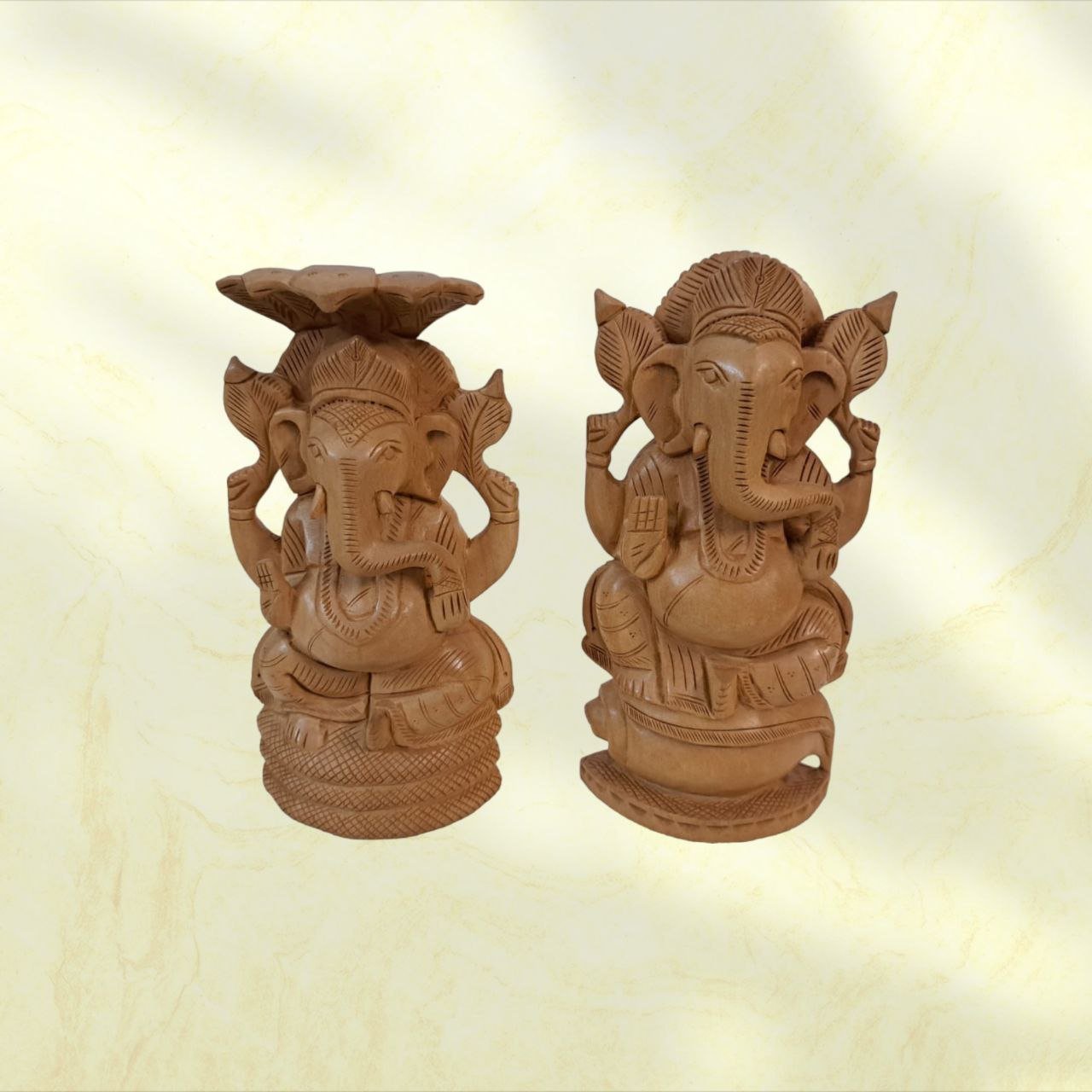 Wooden Ganpati Idol: Bring Blessings and Elegance to Your Home
