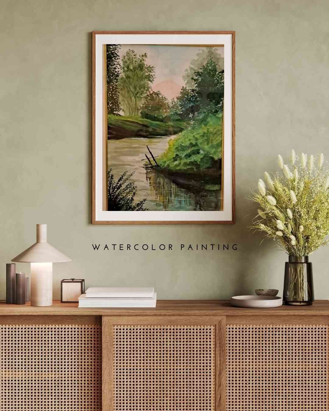 Watercolor Paintings: Authentic Indian Handmade Art