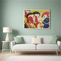 Acrylic Paintings: Indian Design Inspired Art