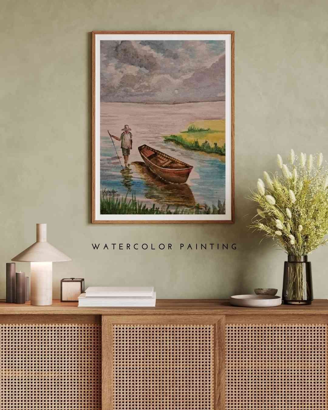 Watercolor Paintings: Authentic Indian Handmade Art