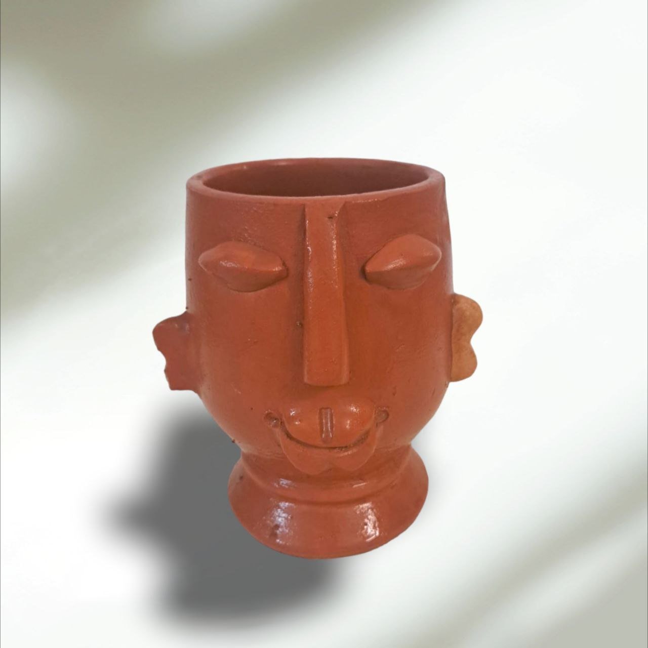 Handcrafted Plants Planter: Face Planter