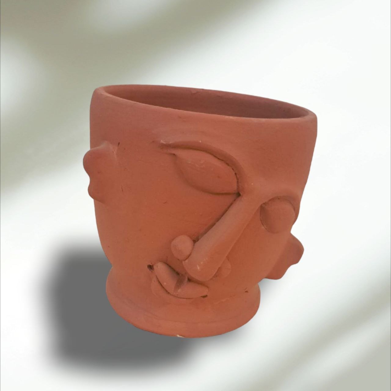 Handcrafted Plants Planter: Face Planter