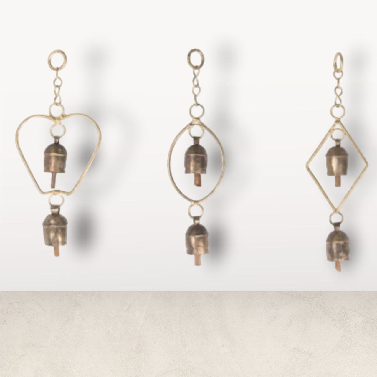 Metal Bells Hanging for Positivity and Vastu of Home