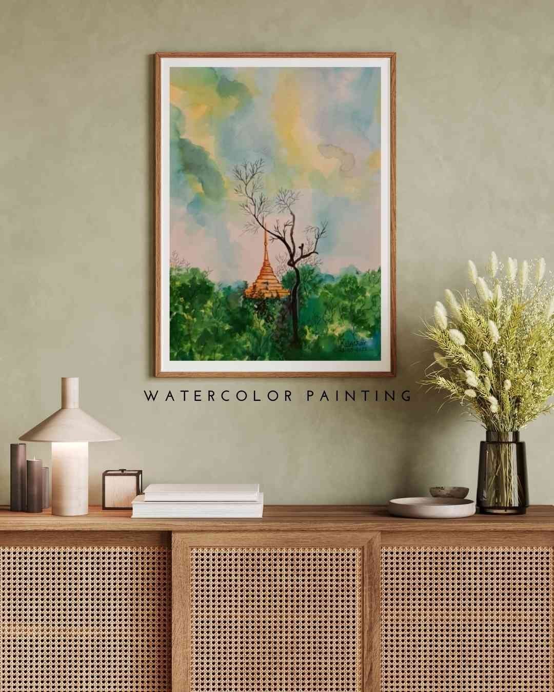 Watercolor Paintings: Authentic Indian Handmade Art