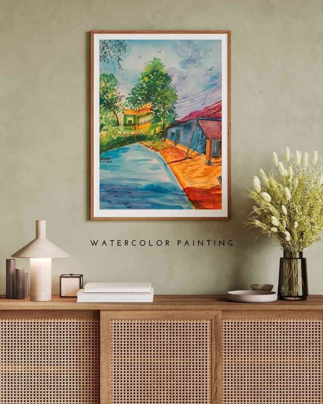 Watercolor Paintings: Authentic Indian Handmade Art