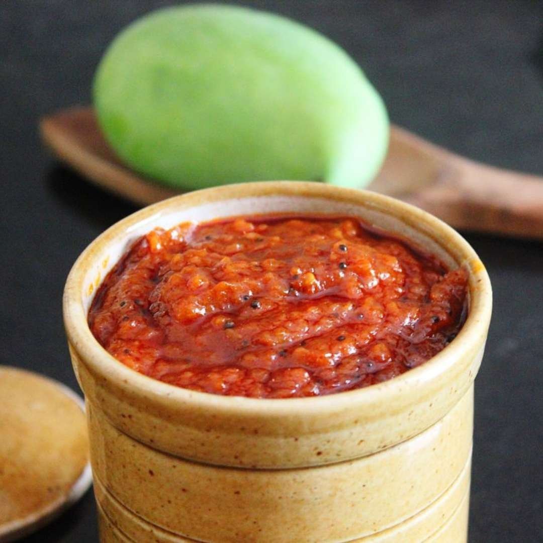Mango Grated Tokku — Homemade Avakaya Hyderabad — Srinu's Pickles