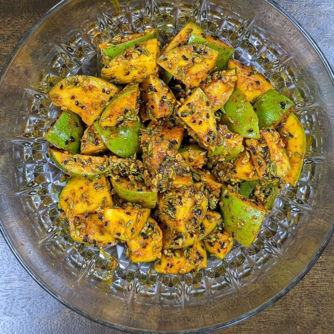 Mango Till Pickle — Homemade Avakaya Hyderabad — Srinu's Pickles
