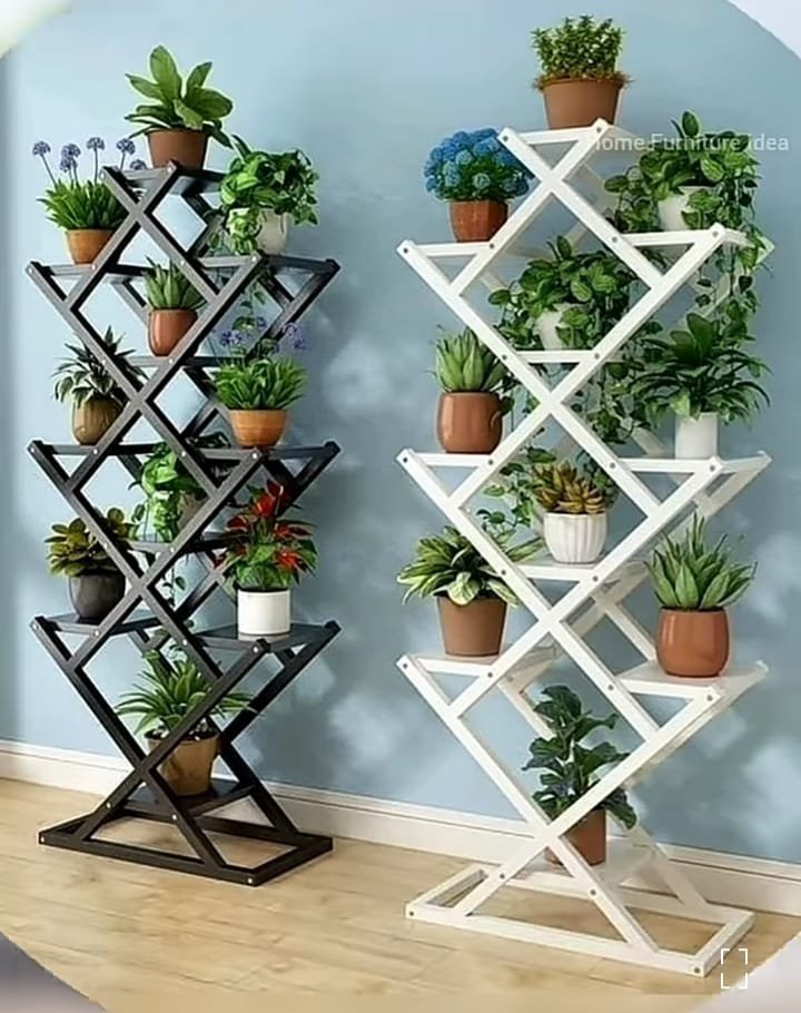 Elevate Your Greenery: Premium Plants Stand for 10 Plants - Indoor/Outdoor Garden Organizer