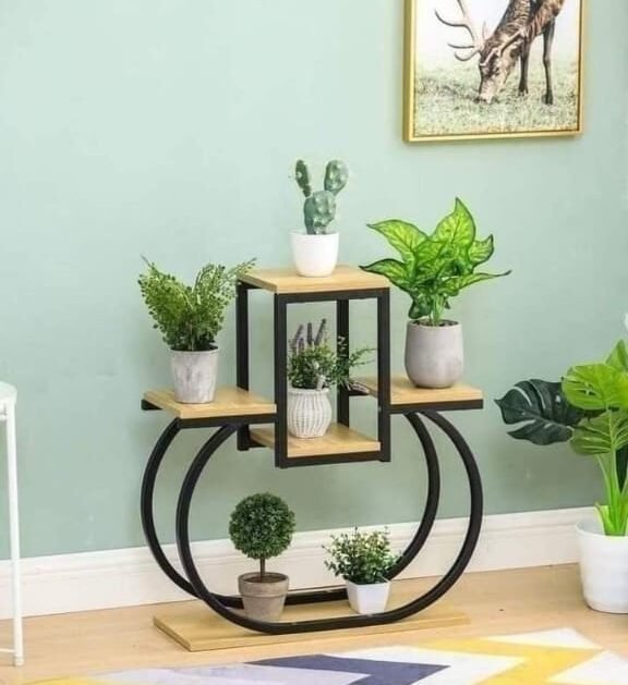 Elevate Your Greenery: Premium Plants Stand for 10 Plants - Indoor/Outdoor Garden Organizer