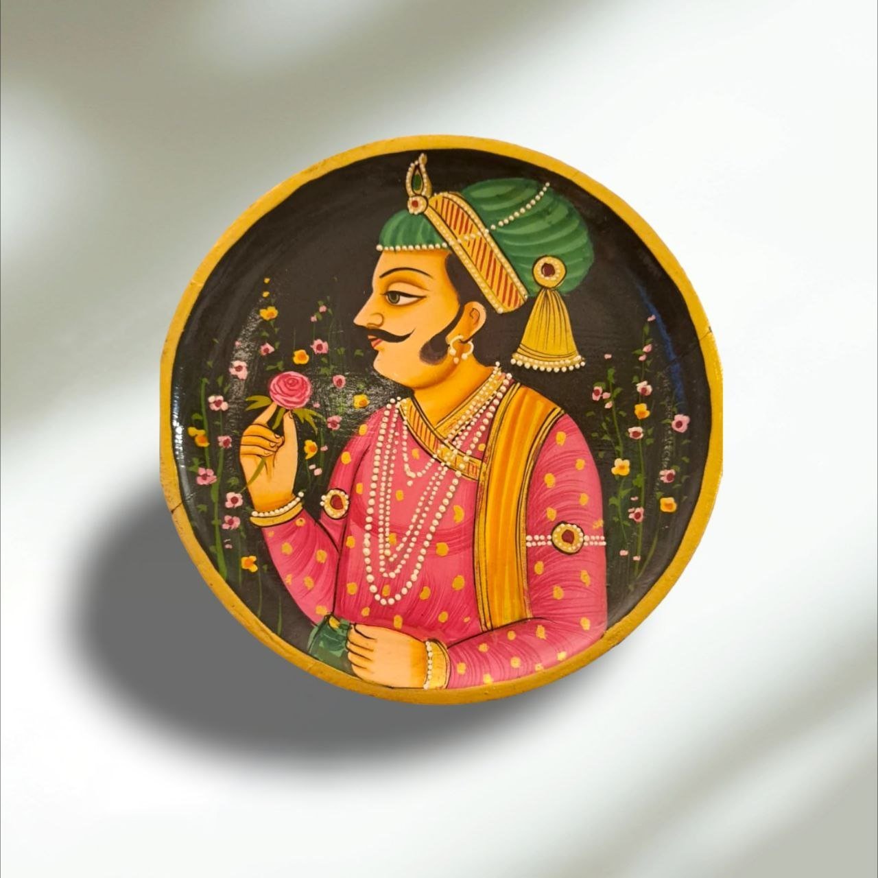 Wooden Wall Plates With Paintings: Artistic Décor for Your Walls