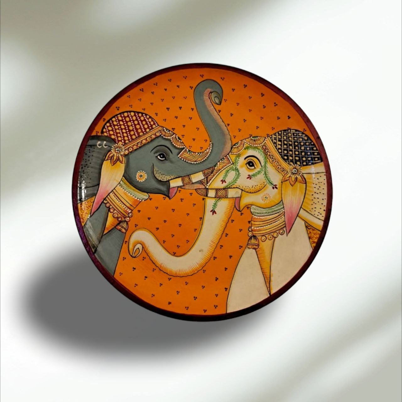 Wooden Wall Plates With Paintings: Artistic Décor for Your Walls