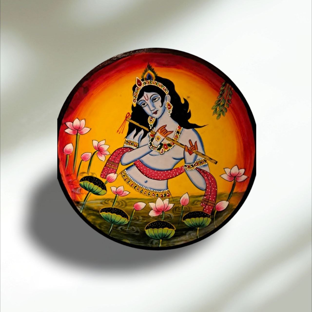 Wooden Wall Plates With Paintings: Artistic Décor for Your Walls