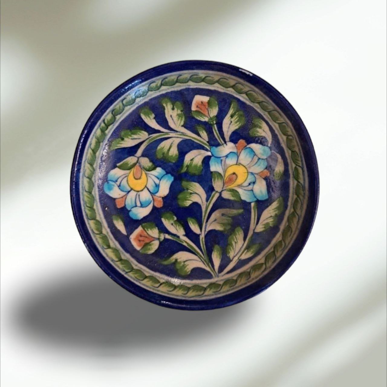 Blue Pottery Wall Plates