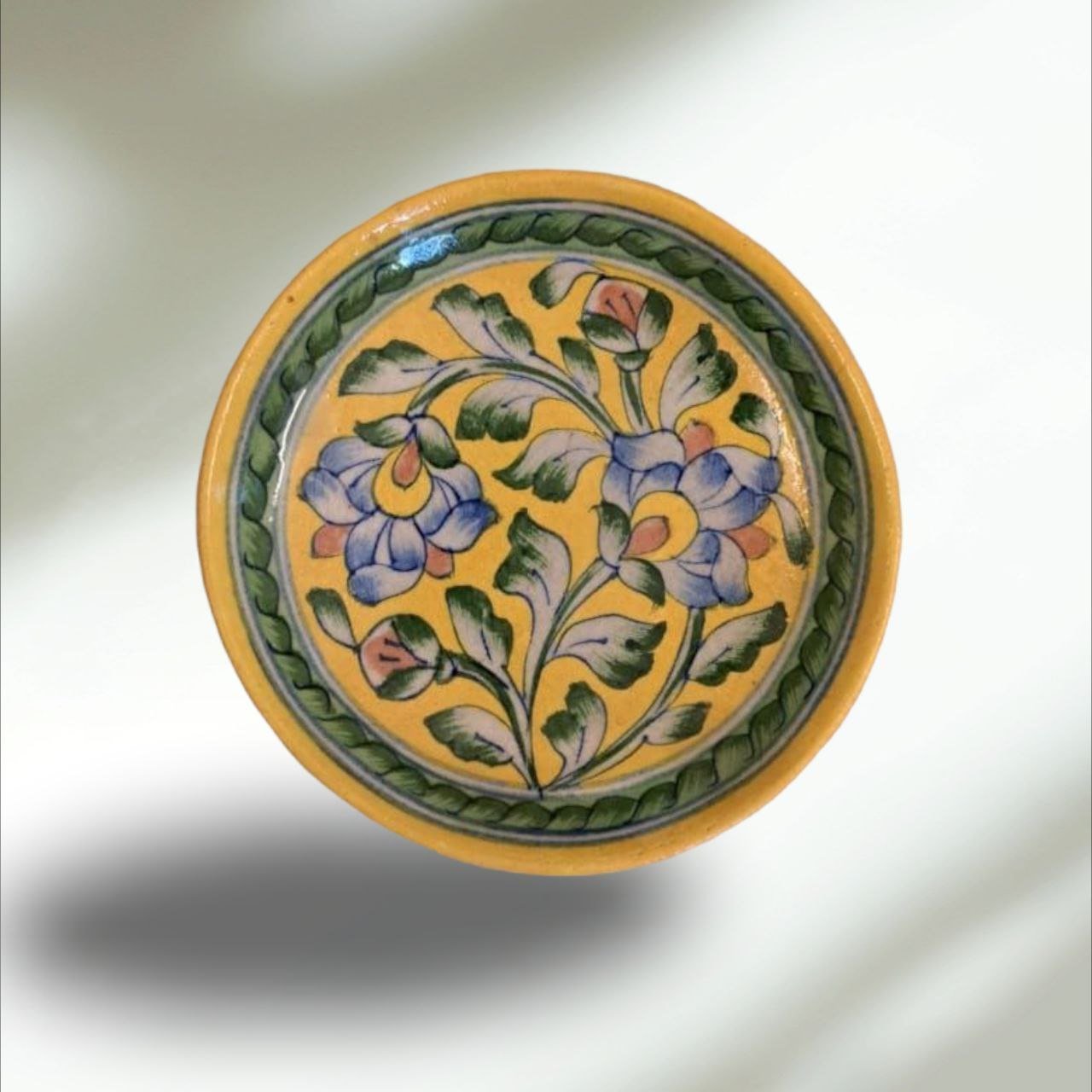 Blue Pottery Wall Plates