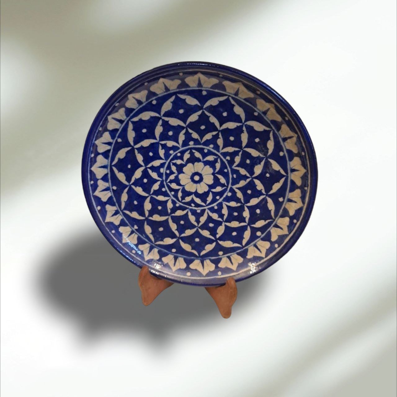 Blue Pottery Handmade Wall Plates