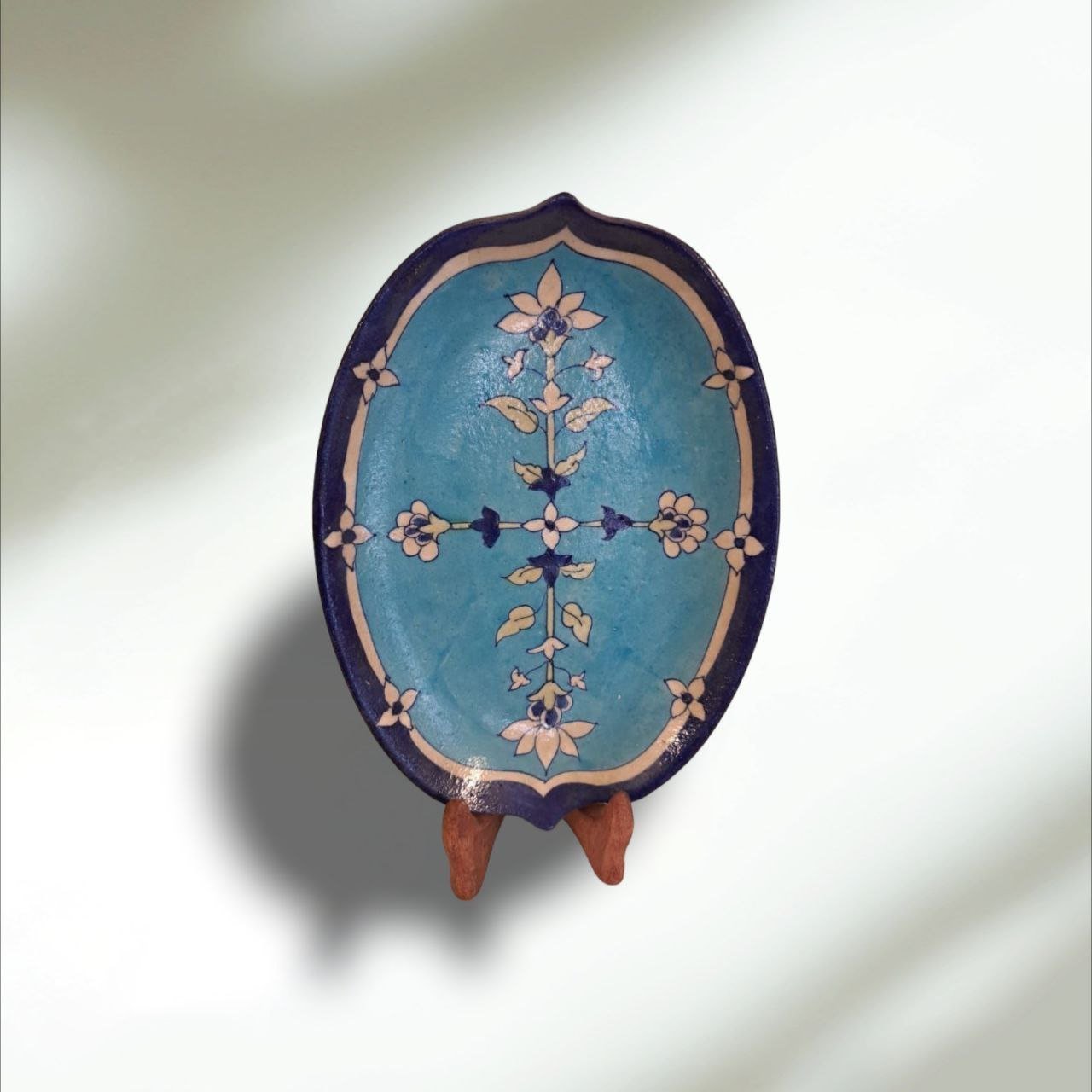 Home Decor Blue Pottery