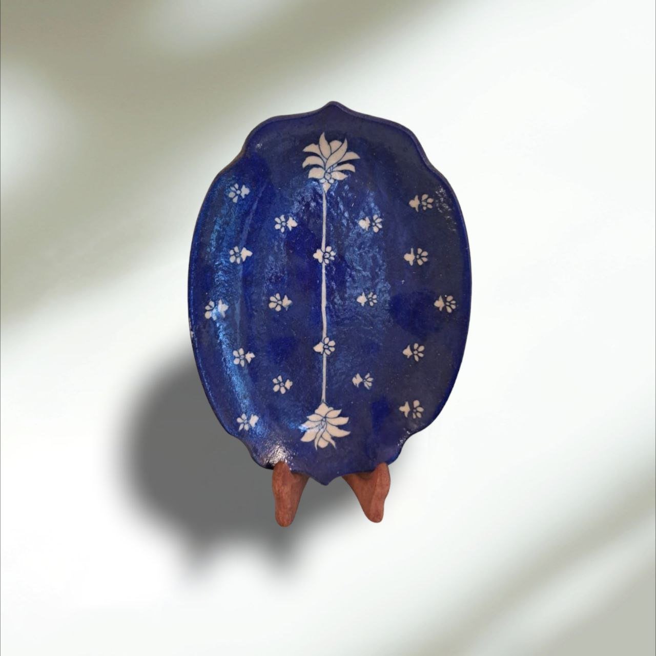 Home Decor Blue Pottery