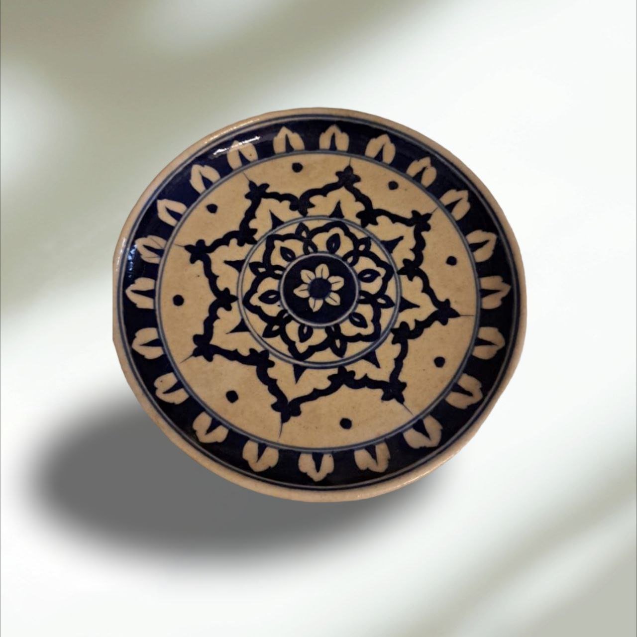Blue Pottery Wall Plates