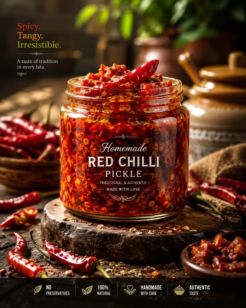 Red Chilli Pickle