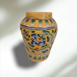 Blue Pottery Flower Vase