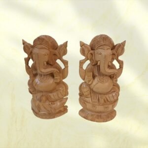 Wooden Ganpati Idol: Bring Blessings and Elegance to Your Home
