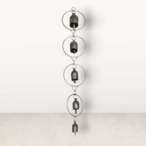 Ethnic Metal Bells Hanging Made of Copper: Exotic Charm for Your Space