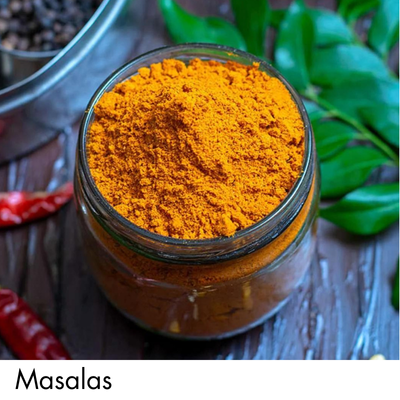 Authentic handmade masala spice mixes