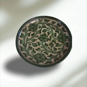 Handcrafted wall plates from pottery artists